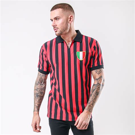 vintage milan trikot|Vintage AC Milan football shirts